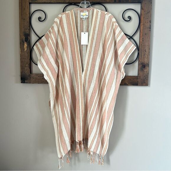 REVOLVE Rays For Days The Coco Cabana Kimono Swim Coverup Boho Women's Wrap - Picture 1 of 15